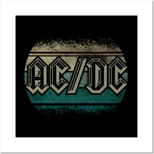 ac dc Posters and Art